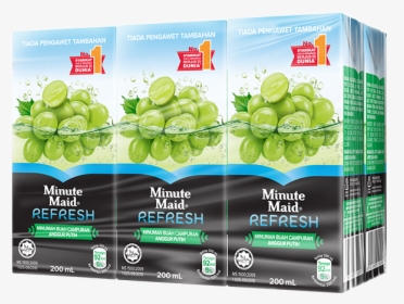 Minute Maid Refresh White Grape 200ml, HD Png Download, Transparent PNG