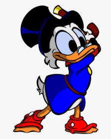 Dtr Ss - Cartoon Duck Tales Drawing, HD Png Download, Transparent PNG
