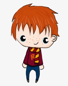 Ronald Weasley By Mistressofthestars - Chibi Ron Weasley Transparent, HD Png Download, Transparent PNG