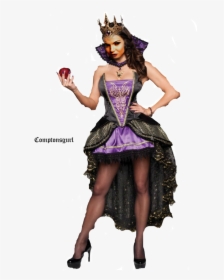 Queen Free Download Png - Evil Queen Halloween Costume, Transparent Png, Transparent PNG