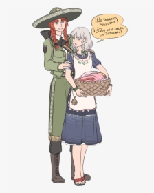 Izayoi Sakuya And Hong Meiling Drawn By Mefomefo - Touhou Sakuya And Meiling, HD Png Download, Transparent PNG