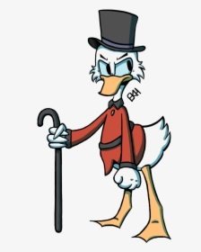 Scrooge Mcduck - Cartoon, HD Png Download, Transparent PNG