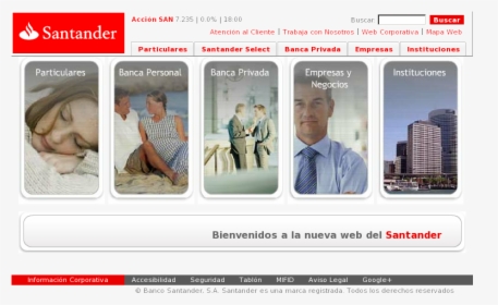 Banco Santander, HD Png Download, Transparent PNG