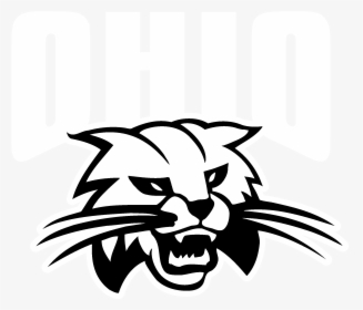 Ohio Bobcats Logo Png Transparent Vector Freebie Clipart - Ohio University Football Logo, Png Download, Transparent PNG