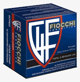 Fiocchi 9xtpb25 Extrema 9mm Luger 147 Gr Xtp Hollow - Hollow-point Bullet, HD Png Download, Transparent PNG