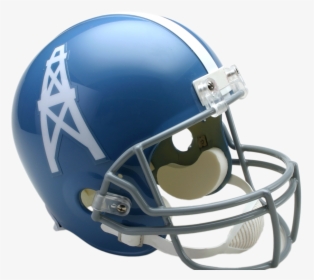 Houston Oilers Vsr4 Replica Throwback Helmet - Nfl Throwback Helmets, HD Png Download, Transparent PNG