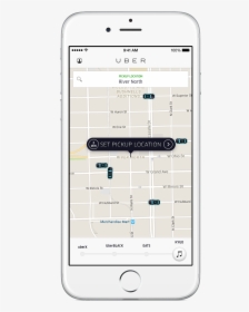 Uber Ride Request Screen, HD Png Download, Transparent PNG