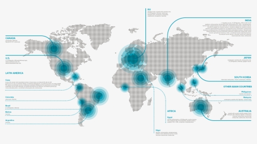 , Png Download - World Map, Transparent Png, Transparent PNG