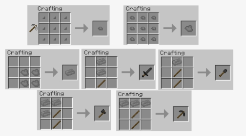Minecraft Stone Pickaxe, HD Png Download, Transparent PNG
