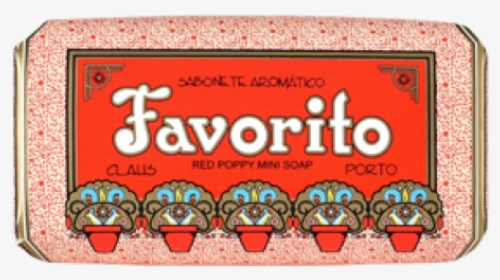 Claus Porto Favorito Red Poppy Soap, HD Png Download, Transparent PNG