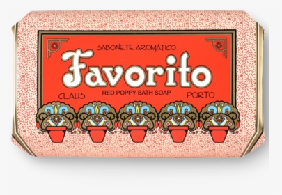 Claus Porto Favorito Red Poppy Soap, HD Png Download, Transparent PNG