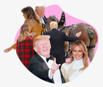 Photo Illustration Of Melania And Donald Trump - Fun, HD Png Download, Transparent PNG