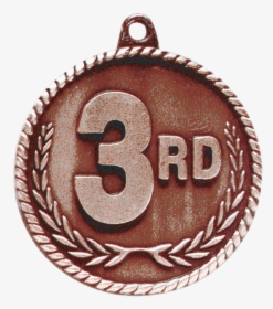 3rd Place High Relief Medal - 2nd Place Medals, HD Png Download, Transparent PNG