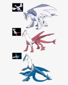 Clipart Library Custom Dragons Latias Latios By Eternity - Latios Latias And Lugia, HD Png Download, Transparent PNG