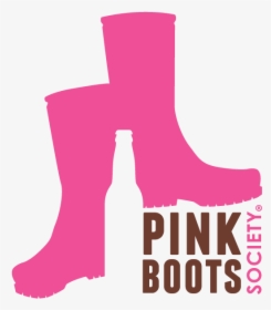 Pink Boots Society Logo, HD Png Download, Transparent PNG