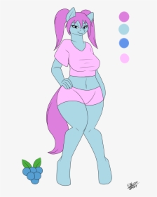 Blueberry Stack By Azumarill , Png Download - Cartoon, Transparent Png, Transparent PNG