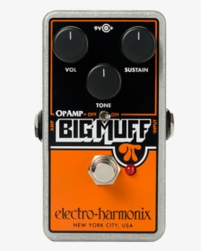 Electroharmonix Op Amp Big Muff Fuzz Pedal Sustainer, HD Png Download, Transparent PNG