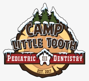 Camp Little Tooth Website Logo Snow Transp - Camp Little Tooth, HD Png Download, Transparent PNG