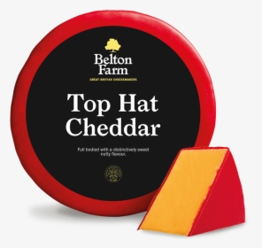 Belton Farm Top Hat Cheddar Red Wax Wheel, 5 Lbs - Parc Du Pilat, HD Png Download, Transparent PNG