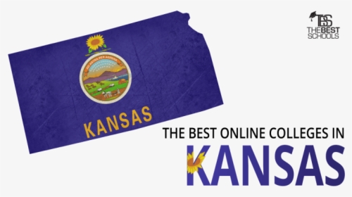 Hero Image For The Best Online Colleges In Kansas - Kansas State Flag, HD Png Download, Transparent PNG
