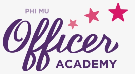 Phi Mu Officer Academy, HD Png Download, Transparent PNG