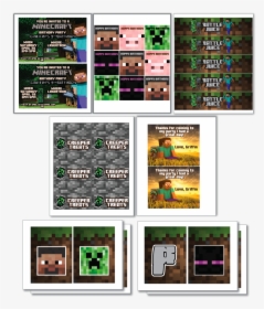 Minecraft Party Package, HD Png Download, Transparent PNG