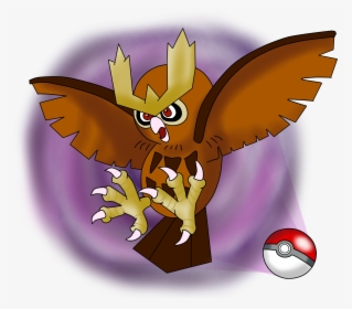 Noctowl Pokemon Drawing, HD Png Download, Transparent PNG