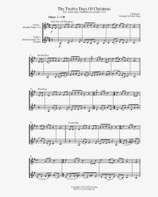 Violinduet - Breathin Ariana Grande Piano Sheet Music, HD Png Download, Transparent PNG