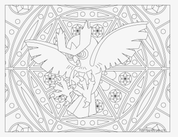 Adult Coloring Pages Pokemon, HD Png Download, Transparent PNG
