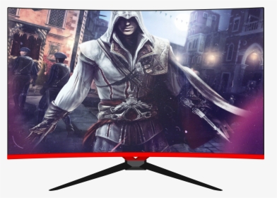 Gaming Monitor Pc - Assassin's Creed 2 Background, HD Png Download, Transparent PNG
