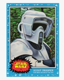 Topps Sw Living Set Card - Star Wars 9 Topps, HD Png Download, Transparent PNG
