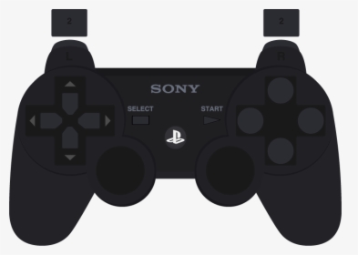Transparent Fightstick Png - Playstation 2 Controller Png, Png Download, Transparent PNG