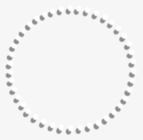 #circle #circles #dots #dote #round #white #whitecircles - White Dots Circle Png, Transparent Png, Transparent PNG
