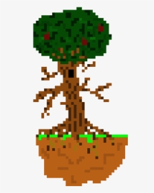 Pixel Art Tree Simple, HD Png Download, Transparent PNG