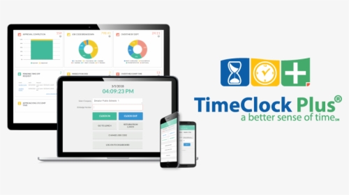 Timeclock Plus, HD Png Download, Transparent PNG