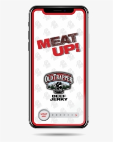 Iphone Beef Jerky App Meatup - Old Trapper, HD Png Download, Transparent PNG