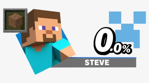 Minecraft Steve In Super Smash Bros Ultimate, HD Png Download, Transparent PNG