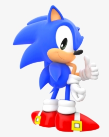 Classic Sonic The Hedgehog Png - Classic Sonic T Pose, Transparent Png, Transparent PNG