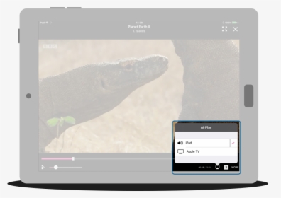 Airplay Option Within Playback Bar On Bbc Iplayer App, HD Png Download, Transparent PNG