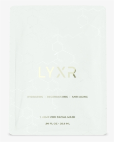 Lyxr Cbd Sheet Mask   Class Lazyload Blur Up   Data, HD Png Download, Transparent PNG