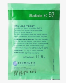Fermentis Safale K-97 Ale Yeast, HD Png Download, Transparent PNG