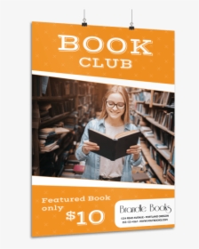 Book Club Poster Template Preview, HD Png Download, Transparent PNG