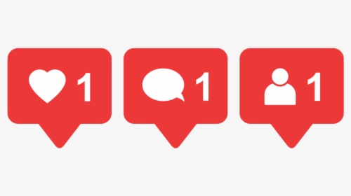 Social Media Likes, Comments, And Shares, HD Png Download, Transparent PNG