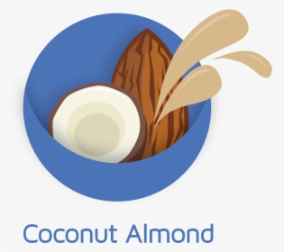 Coconut Almond Icon, HD Png Download, Transparent PNG
