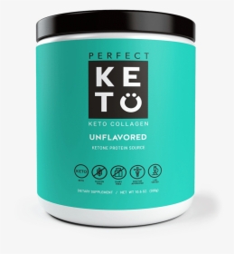 Perfect Keto Collagen Powder Use Code - Perfect Keto Chocolate Collagen, HD Png Download, Transparent PNG