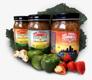 Cha Cha Is A Relish, Condiment, Sauce - Green Bell Pepper, HD Png Download, Transparent PNG