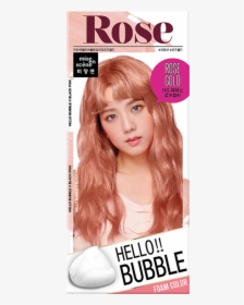 Rose Gold Hello Bubble, HD Png Download, Transparent PNG