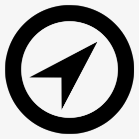 Location Geo Gps Cursor Arrow - Check Out Time Icon, HD Png Download, Transparent PNG