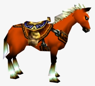 Legend Of Zelda Ocarina Of Time Horse, HD Png Download, Transparent PNG
