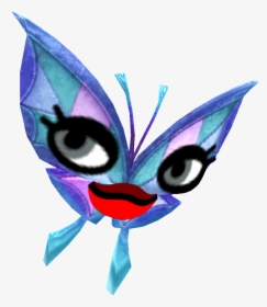 The Land Where Miis Gather - Miitopia Butterfly, HD Png Download, Transparent PNG